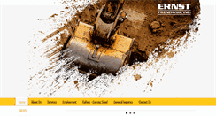 Desktop Screenshot of ernsttrenching.com